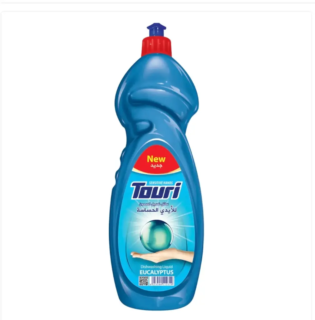 Touri Dish Washing Liquid 450 ml Eucalyptus | تورى سائل تنظيف اواني 450  مل اوكاليبوتس
