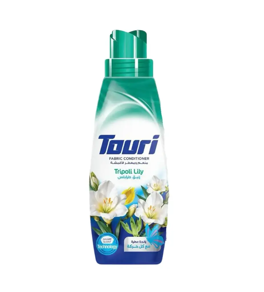 Touri Fabric Softener 750 ml TRIPOLY LILY Freshener | توري سائل مطري الملابس 750  مل زنبقة طرابلس