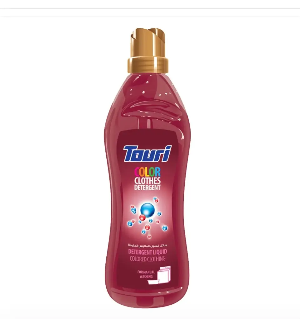 Touri Colored Clothes washing liquid 900 ml | توري سائل غسيل الملابس الملونة 900 مل