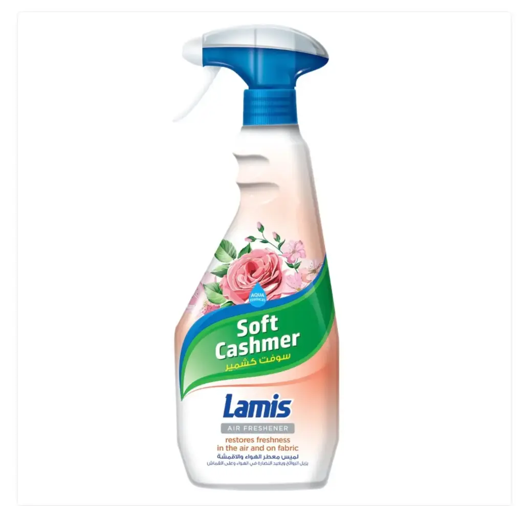 Lamis Fabric & Air Freshener 450 ml Soft Cashmere | لميس معطر هواء واقمشة 450 مل سوفت كشمير