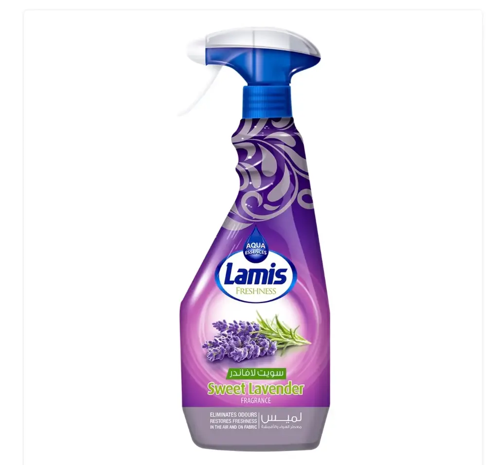 Lamis Fabric & Air Freshener 450 ml Sweet Lavender | لميس معطر هواء واقمشة 450 مل سويت لافندر