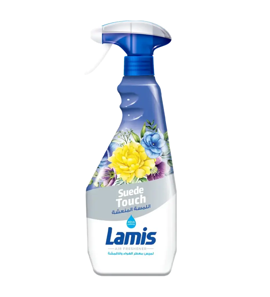 Lamis Fabric & Air Freshener 450 ml Suede Touch | لميس معطر هواء واقمشة 450 مل اللمسة المنعشة