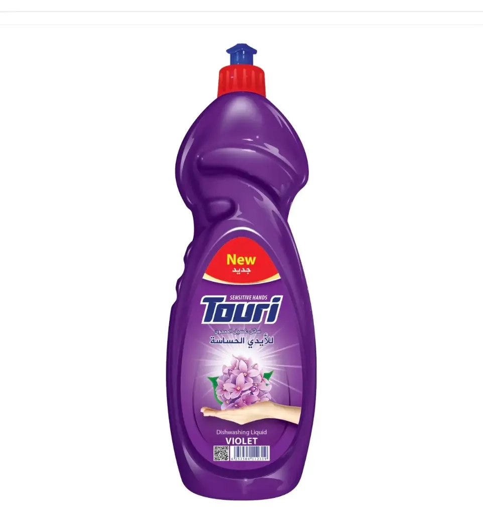 Touri Dish Washing Liquid 450 ml LILAC | تورى سائل تنظيف اواني 450 مل ليلك