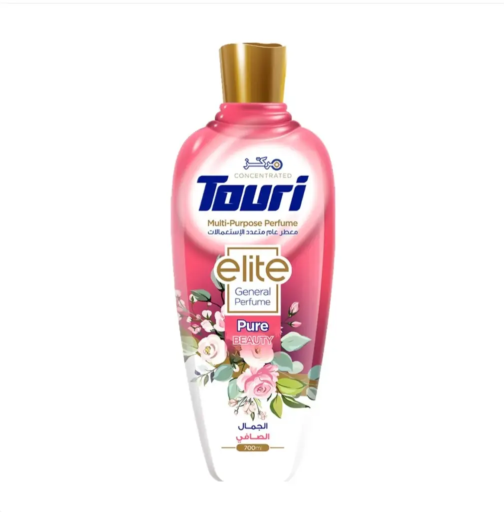 Touri Elite General Perfume PURE BEAUTY 700ml | توري ايليت معطرالجمال الصافي ٧٠٠ مل 