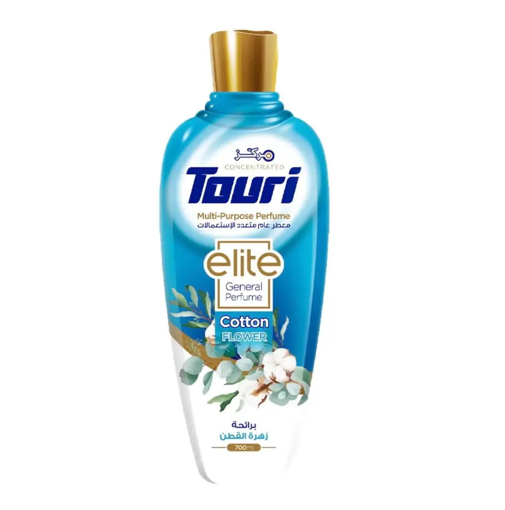 Touri Elite General Perfume Cotton Flower 700ml | توري ايليت معطر زهرة القطن ٧٠٠  مل 