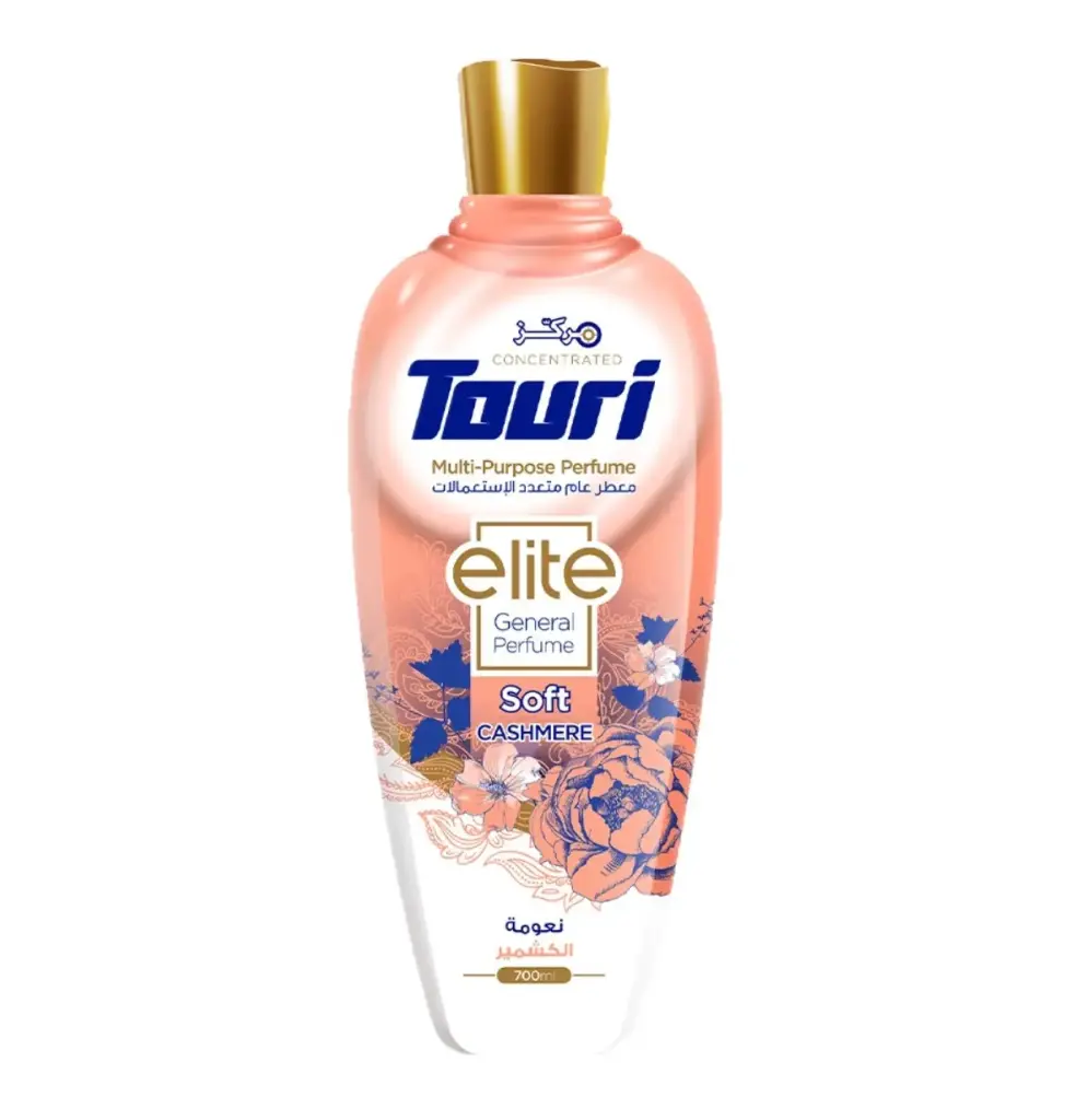 Touri Elite General Perfume Soft Cashmere 700ml | توري ايليت معطر نعومة الكشمير ٧٠٠ مل 