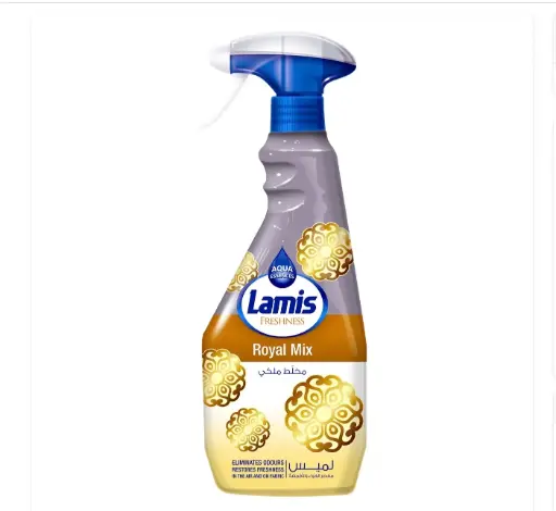 Lamis Fabric & Air Freshener 450 ml Royal Mix | لميس معطر هواء واقمشة 450 مل مخلط ملكي