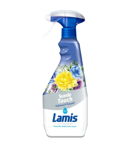Lamis Fabric & Air Freshener 450 ml Suede Touch | لميس معطر هواء واقمشة 450 مل اللمسة المنعشة