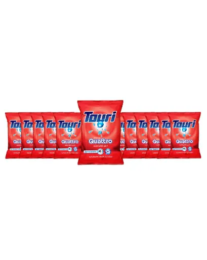 Touri Automatic Clothes washing Powder 100 g (DOZEN) | تورى مسحوق غسيل ملابس اتوماتيك ١٠٠ جم {بالدرزن}