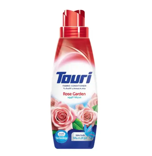 Touri Fabric Softener 750 ml Rose Garden | توري سائل مطري الملابس 750 مل حديقة الورد