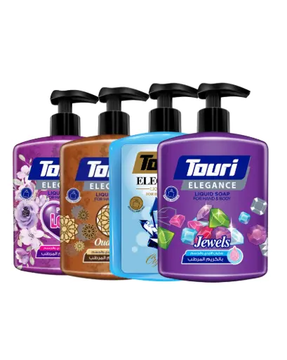 عرض ٤ صابون الايدي و الجسم